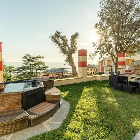 Villa Pipinea- Jacuzzi Privata E Posteggio Privato Camogli