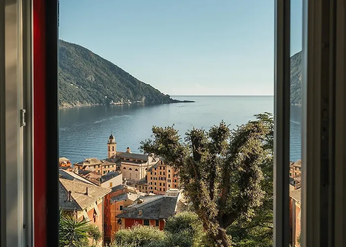 Pipinea- Jacuzzi Privata E Posteggio Privato Villa Camogli